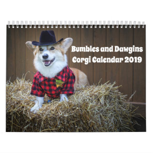 Corgi Calendar 2019