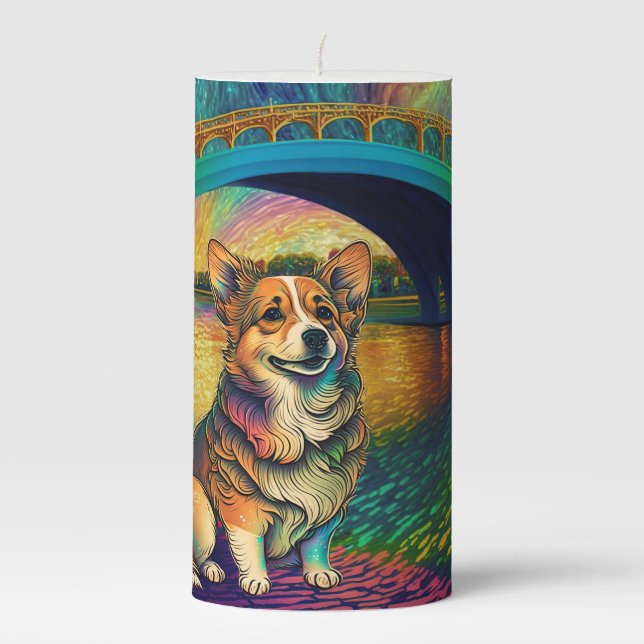 Corgi Candle (Front)