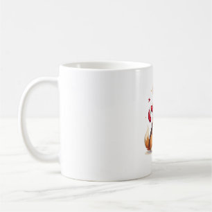 Corgi Candy Cane Joy Coffee Mug
