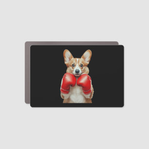 Corgi   car magnet