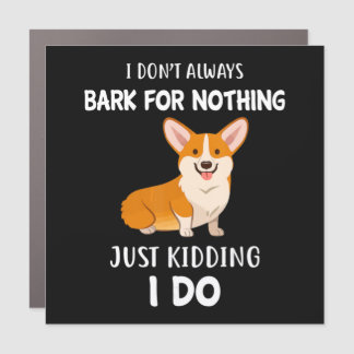 Corgi Car Magnet