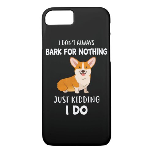 Corgi iPhone 87 Case