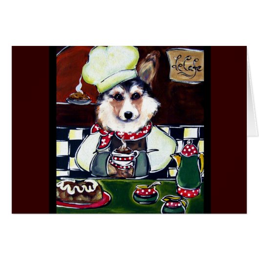 Corgi Chef Cards (Front Horizontal)