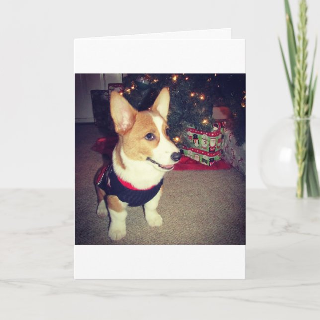 Corgi Christmas Card (Front)