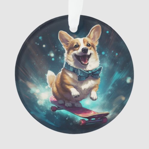 Corgi christmasdog memorial giftdog lover gift ornament