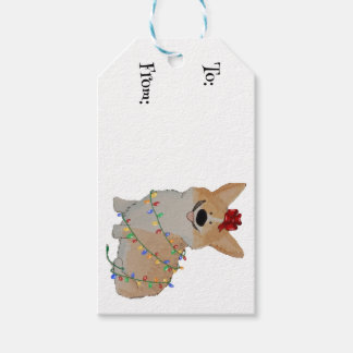 Corgi Christmas Gift Tags