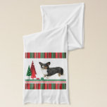 Corgi Christmas Scarf<br><div class="desc">This Cardigan Welsh Corgi Christmas Scarf is a great gift for any Corgi lover.</div>