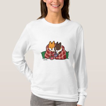 Corgi Christmas Snuggle Shirt by CorgiThings at Zazzle