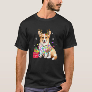 Corgi Christmas Sweater Dog Santa Hat