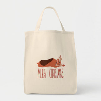 Corgi Christmas Tote Bag