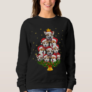 Corgi Christmas Tree Sweatshirt