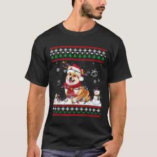 Corgi Christmas Ugly Sweater Funny Dog Lover Xmas 