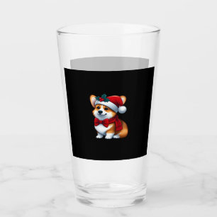 Corgi Claus A Pawsitively Merry Christmas Classic Glass
