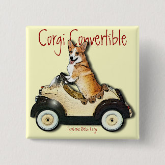 Corgi Convertible Button