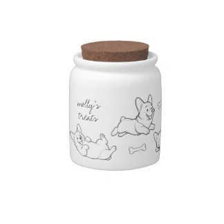 Corgi Cookie Jar Cute Dog Treat Container