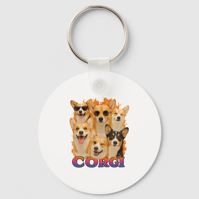 Corgi Copy Keychain (Front)