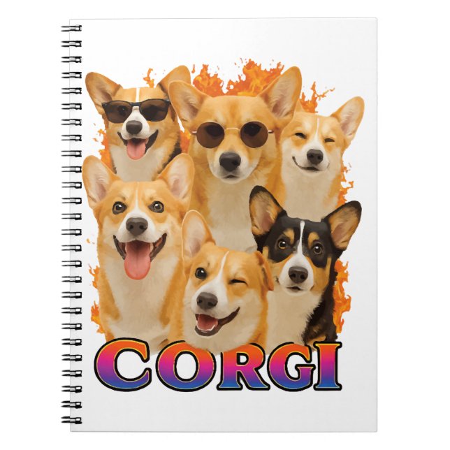 Corgi Copy Notebook (Front)