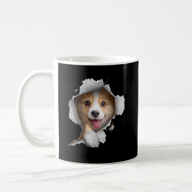 Corgi Corgi Corgi Owner Corgi Coffee Mug (Left)