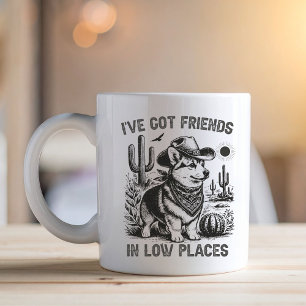 Corgi Cowboy Funny Dog Mug