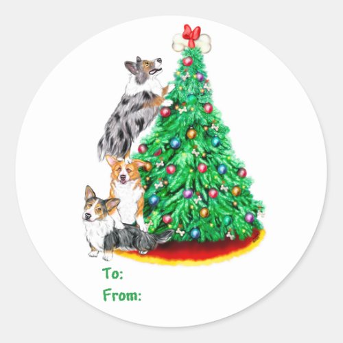 Corgi Cristmas Reach Goals Gift Tags