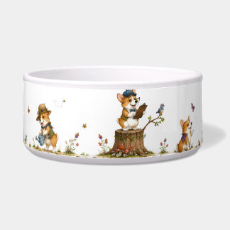 Corgi Crossing and Garden Adventure Bowl