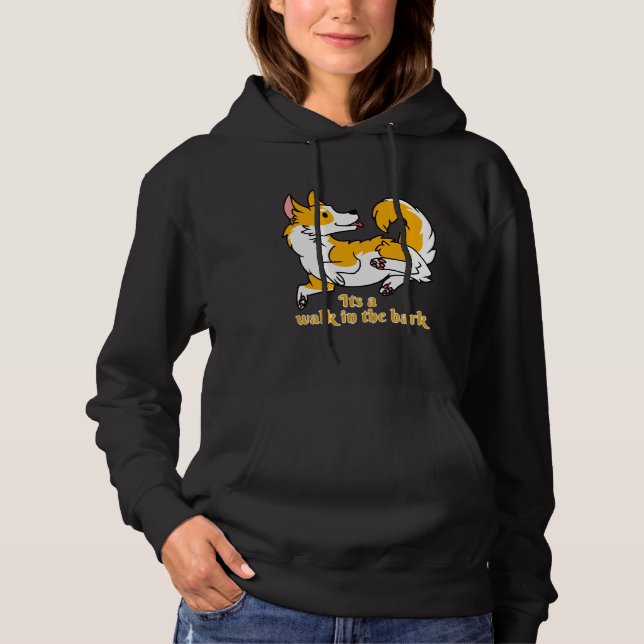 Corgi Cuddle Hoodie (Front)