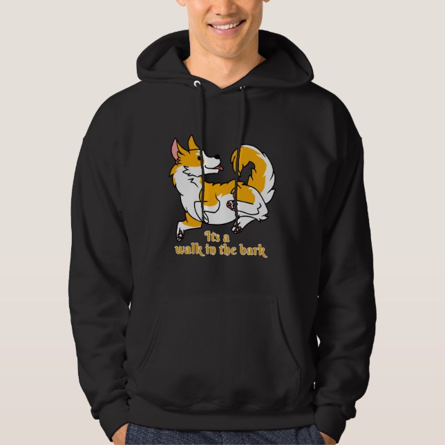 Corgi Cuddle Hoodie (Front)