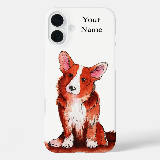 Corgi Cute Phone Case (Back)