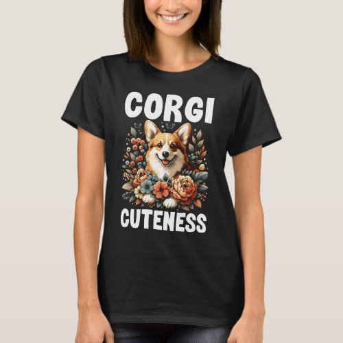 Corgi Cuteness Dog T_Shirt