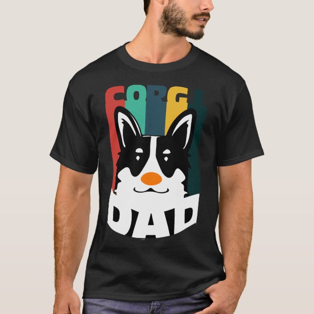 Corgi Dad 550 T-Shirt (Front)