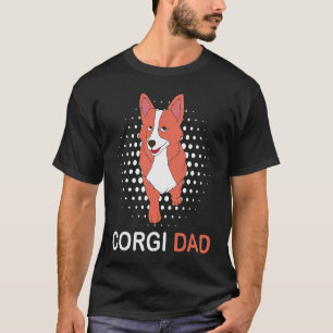 Corgi Dad Cute Tee For Corgi Parents