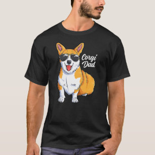 Corgi Dad Funny Corgi Owner Dog Lover T-Shirt