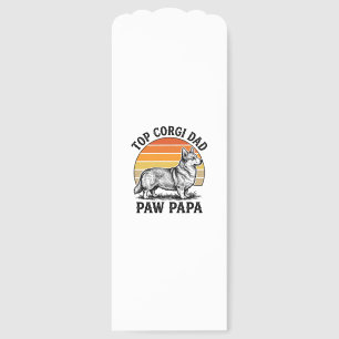 Corgi Dad Shirt Vintage Sunset Dog Papa Gift_1 Bookmarks