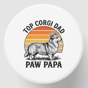 Corgi Dad Shirt Vintage Sunset Dog Papa Gift_1 Mini Candle Favors
