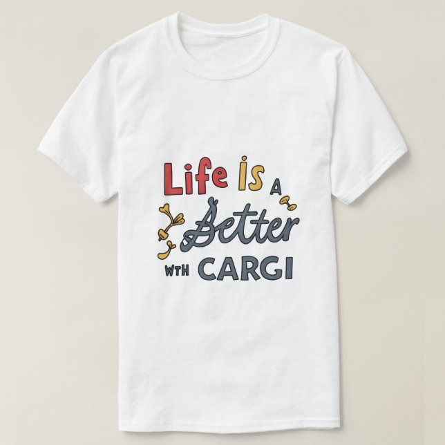 Corgi Dad Tee (Design Front)