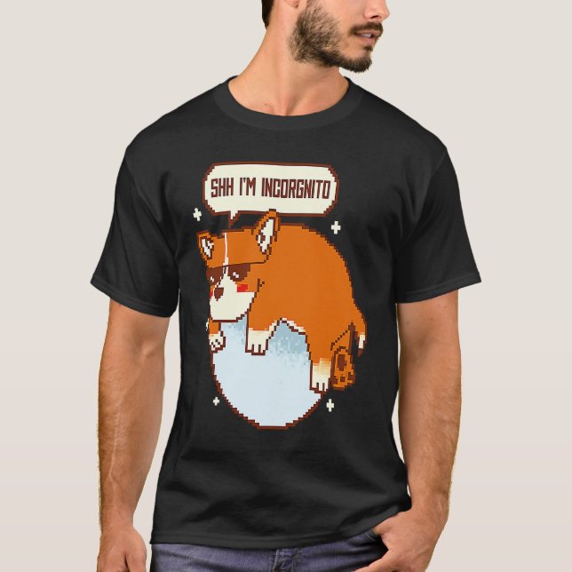 Corgi Dog 2 T-Shirt (Front)