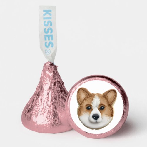 Corgi Dog 3D Inspired Hersheys Kisses