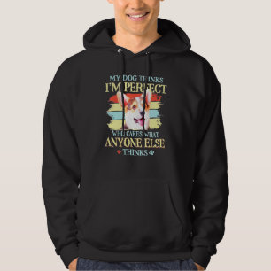 Corgi Dog Art Idea Great For Family Hoodie