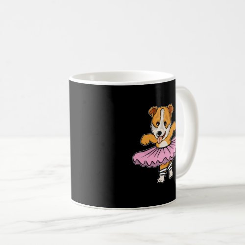 Corgi Dog Ballet Dancer Gift Girls Ballet Dancing Coffee Mug