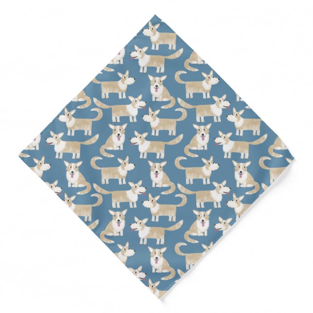 Corgi Dog Bandana (Front)