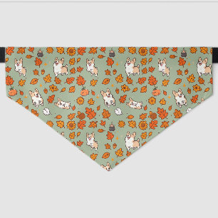 Corgi Dog Bandana Halloween Kawaii Cute Pet Collar