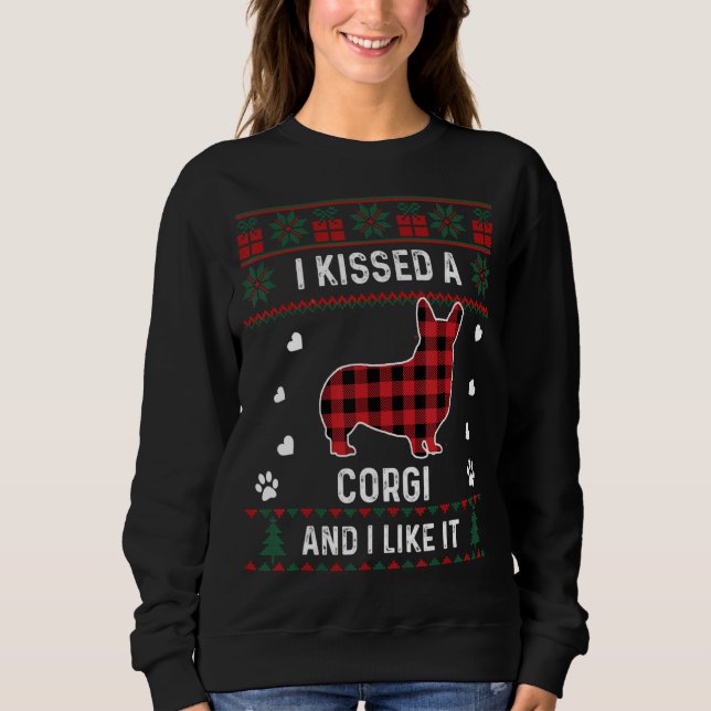 Corgi Dog   Corgi Dog  Ugly Christmas Sweater (Front)