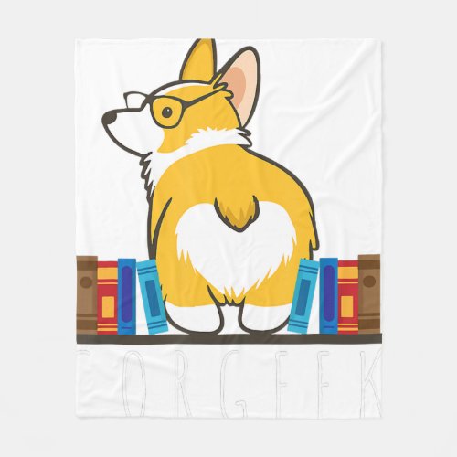 Corgi Dog Funny Cute CorgisCorgi Lover Gift  Fleece Blanket