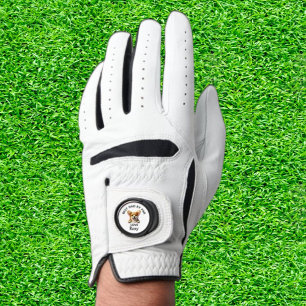 Corgi Dog Gift Golf Glove