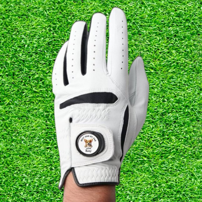  Corgi Dog Gift Golf Glove (Swing with a Wag!)