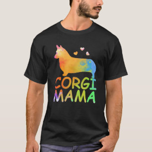 Corgi Dog Lover Funny Corgi Mama Mother's Day T-Shirt