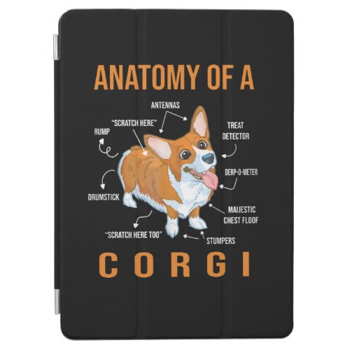 corgi dog lover funny  iPad air cover