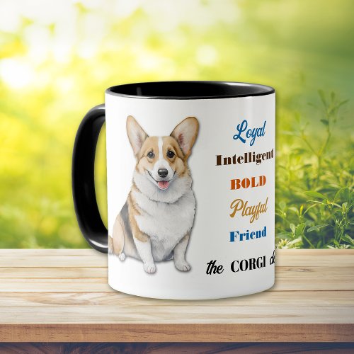 Corgi Dog Loyal Friend Mug