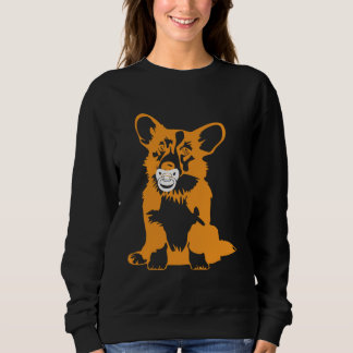 Corgi dog mom Corgi dad  1 Sweatshirt