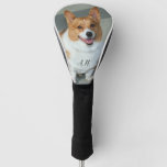 Corgi Dog Monogrammed Golf Head Cover at Zazzle